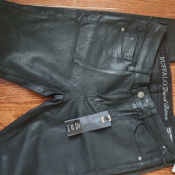 BUFFALO David Bitton Black Mid Rise Jeans - Picture 5 of 5
